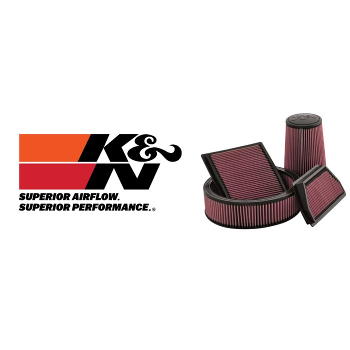 Lọc gió động cơ K&N cho xe Mitsubishi Triton, Pajero Sport - mã 33 2951