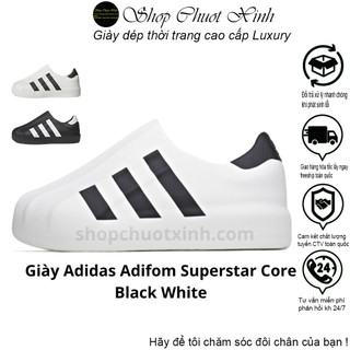 Giày Adidas Adifom Superstar Core Black White, giày Adifom Superstar full pk