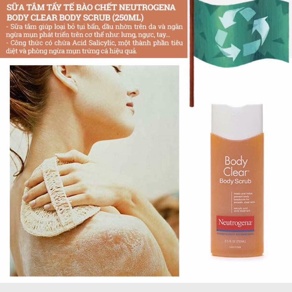 Allbyvy | Sữa tắm giảm mụn cơ thể Neutrogena