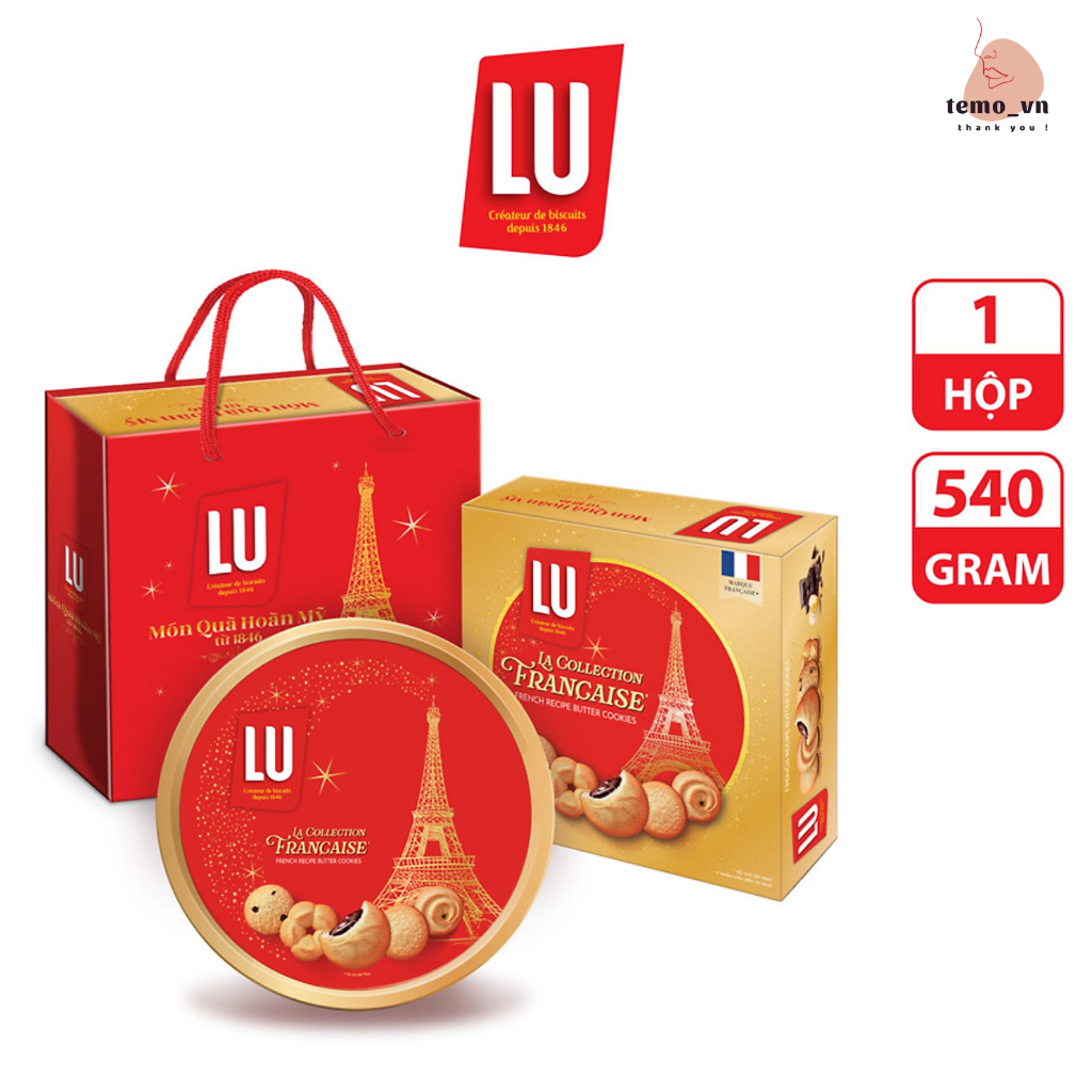 BÁNH QUY BƠ THẬP CẨM LU PHÁP 540G