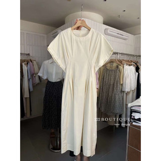 Váy thô LC 7575 ngắn tay bồng