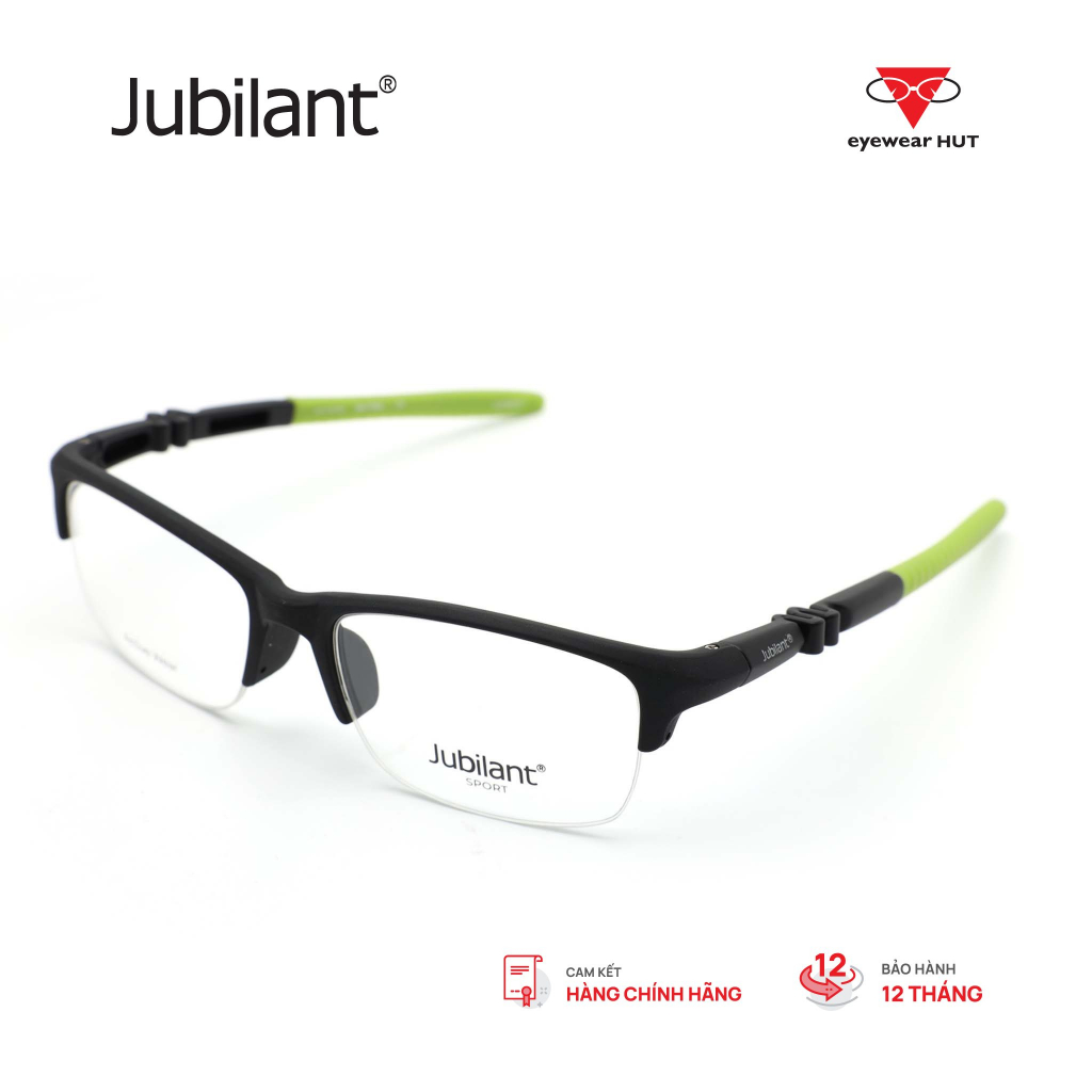 Kính Gọng Nam chính hãng Jubilant (F) JUS2321_52 phong cách Thể thao kiểu dáng Vuông