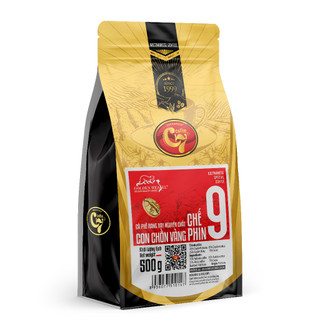 Cà phê rang xay pha phin số 9 - con chồn vàng - túi 500gr