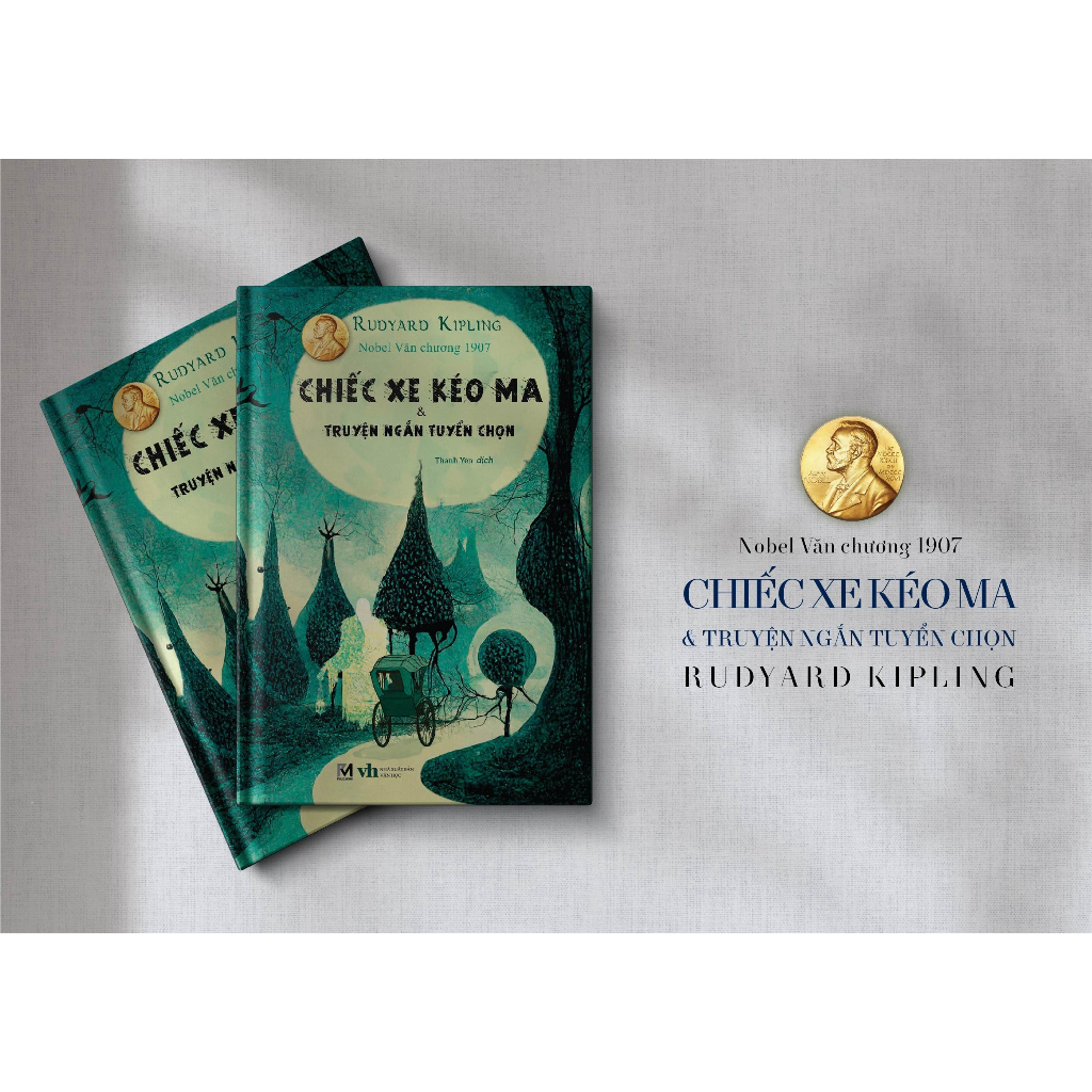 Sách Kinh Dị, Truyện Kinh Dị - Chiếc Xe Kéo Ma (Tuyển Chọn Truyện Ngắn Kinh Dị Của Rudyard Kipling) - Phúc Minh Books