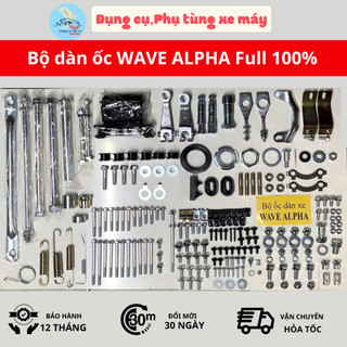 Bộ ốc dàn xe wave zx full đủ đến 99% các ốc