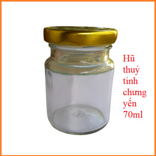 Hũ thuỷ tinh chưng yến 70ml