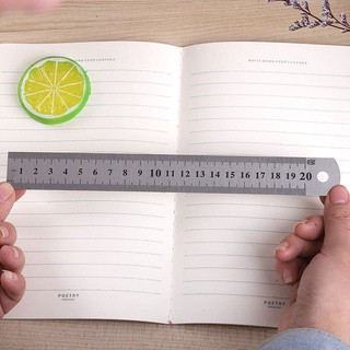 ✨[Enn]✨Thước kẻ sắt ，20cm，sắt không gỉ