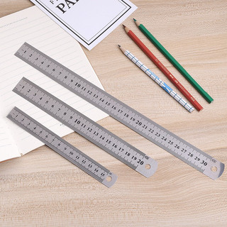 ✨✨Thước kẻ sắt ，20cm，sắt không gỉ