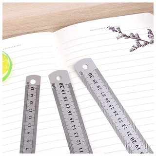 ✨[Enn]✨Thước kẻ sắt ，20cm，sắt không gỉ