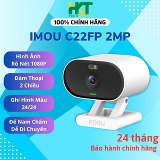 Camera wifi imou versa c22fp 2mp đế nam châm, đàm thoại 2 chiều - hkt store