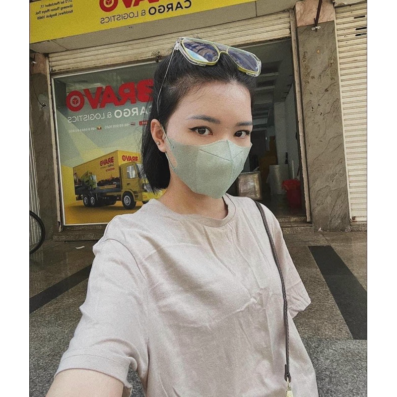 KHẨU TRANG CAREION 5D MASK THỜI TRANG NHIỀU MÀU