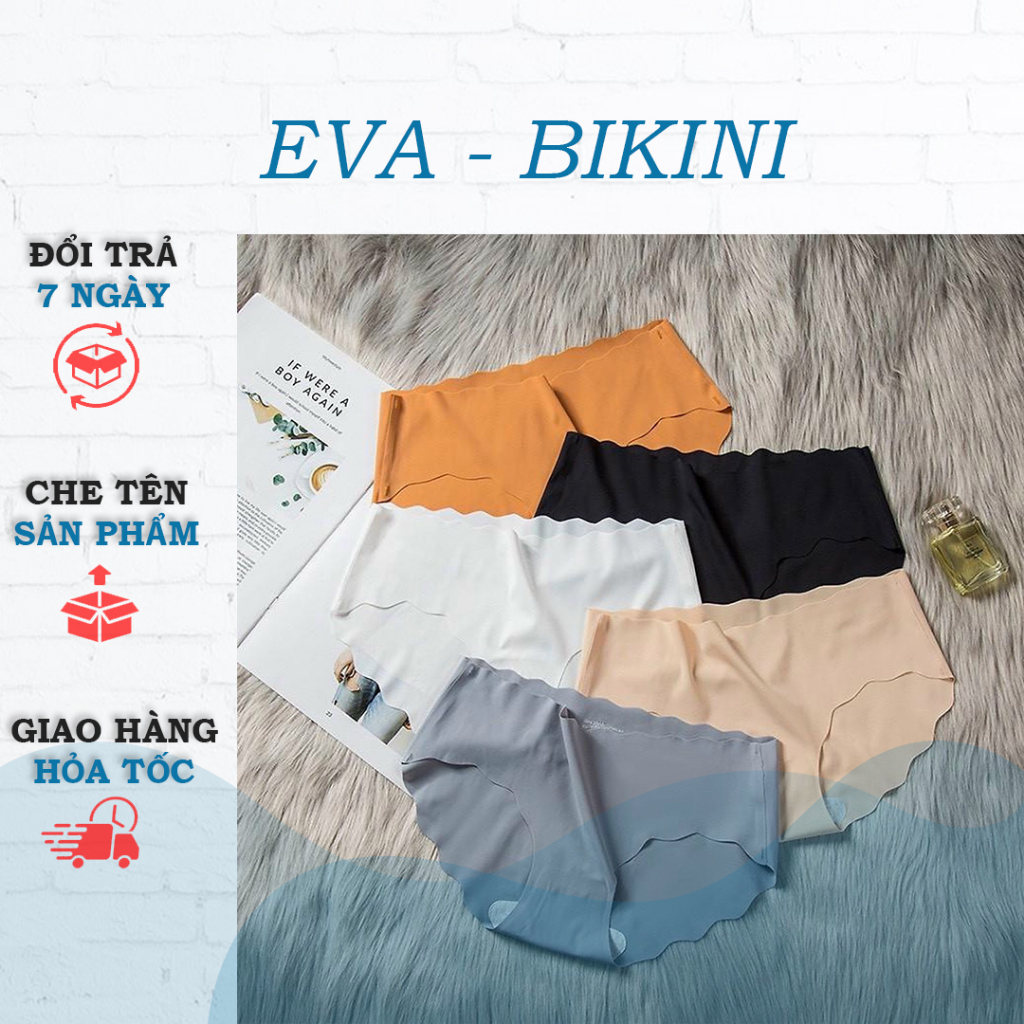{Có sẵn} {Che tên} Quần Lót Đúc Su Không Đường May Viền Lượn Sóng Siêu Xinh 1034
