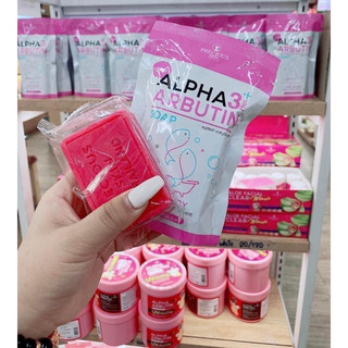 Xà phòng tắm kích trắng Alpha butin Thai Lan 🧼🧼