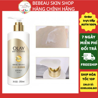 Sữa dưỡng thể Olay B3 Vitamin C Retinol Trắng Da, Cấp Ẩm Bộ dưỡng trắng toàn thân perfect body white lotion