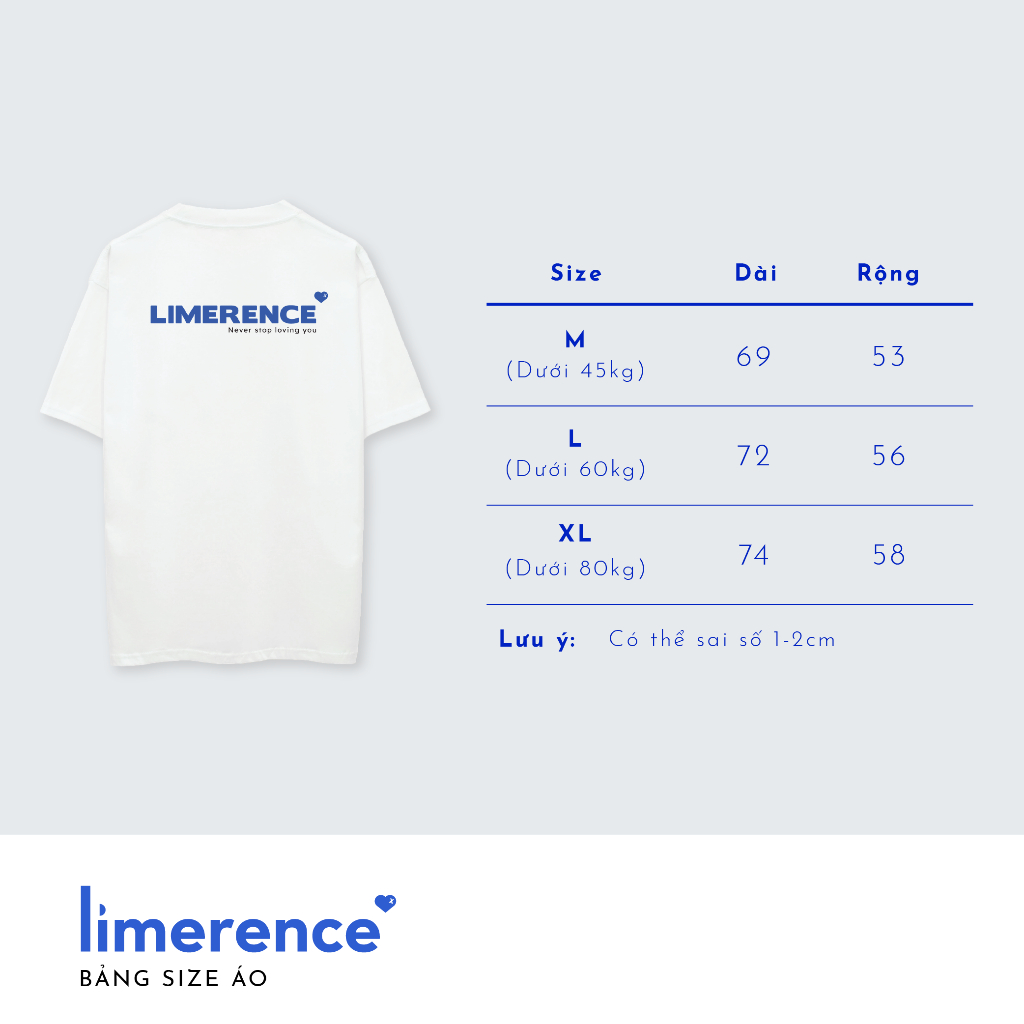 Áo thun form rộng LIMERENCE Basic Tee gương mặt cô gái vải cotton cao cấp co giãn, dày dặn Local Brand