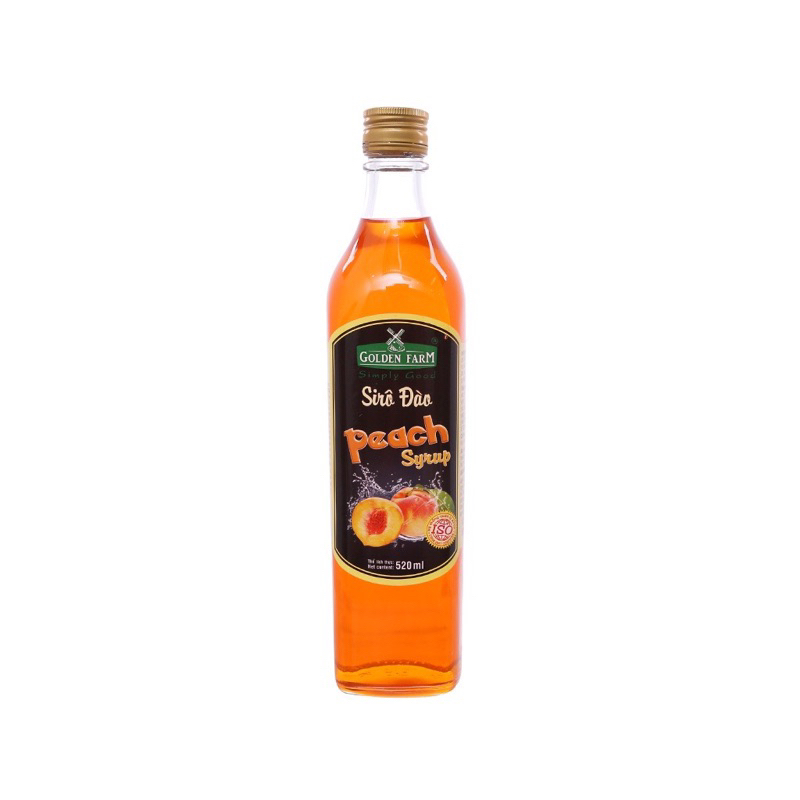 Siro hoa quả Golden Farm 520ml