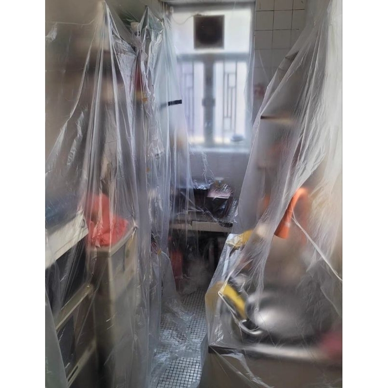 Nilong che đồ chống bụi bẩn, sẵn đầu băng keo, không bong sơn-55-2m8