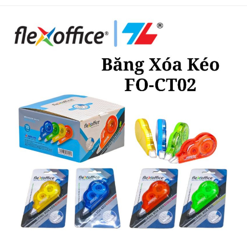 Băng Xóa Kéo FO CT02 Thiên Long