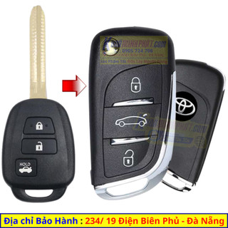 Chìa khóa điều kiển xe Toyota Vios mẫu mới V11