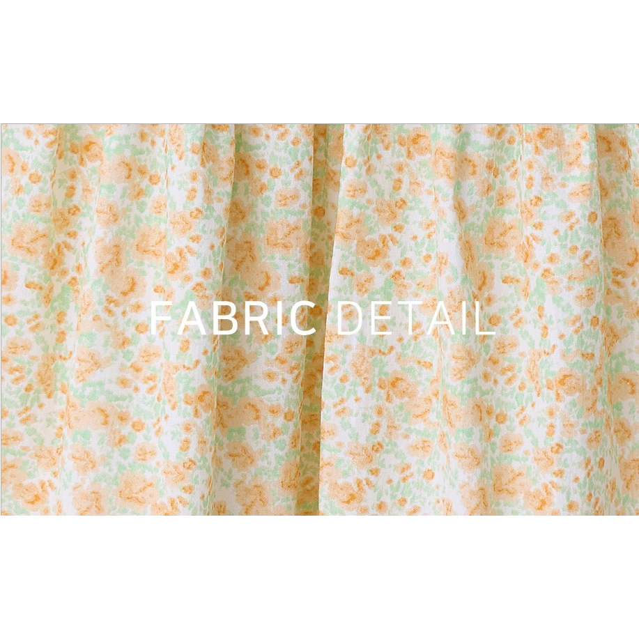 Váy 3 lỗ cổ sen Bebezoo hoa vàng cho bé BEC2OP107