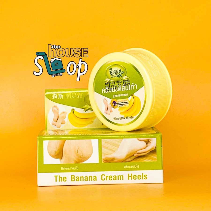 Kem làm liền nứt gót chân The Banana Cream Heels