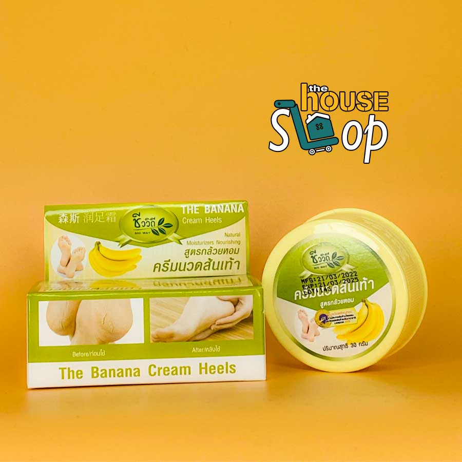 Kem làm liền nứt gót chân The Banana Cream Heels