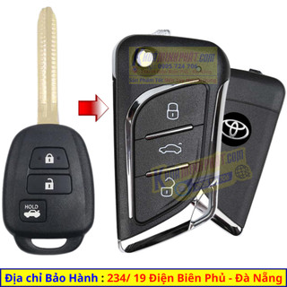 Chìa khóa  xe Toyota Vios mẫu V17