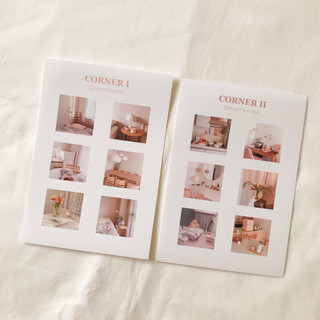 Corner I & II Sticker Hình Dán Trang Trí Sổ Tay | Bullet Journal