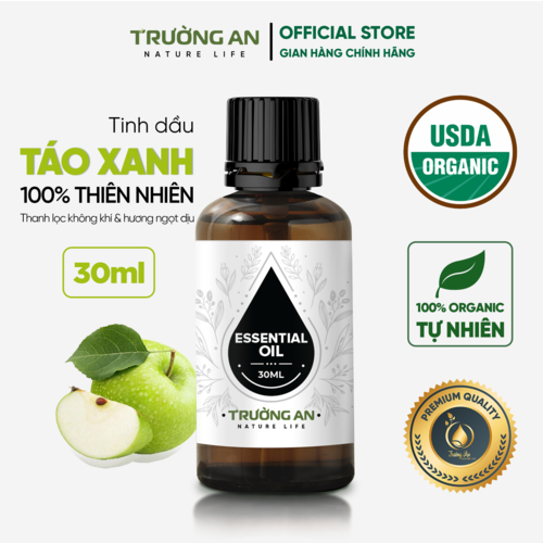 Tinh dầu Táo Xanh nguyên chất TRƯỜNG AN mẫu thử 30ml/100ml