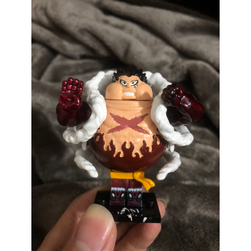 Lego Luffy gear 4 Tankman