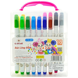 Bút Lông Màu Gstar 609 (12 màu / 18 màu / 24 màu)