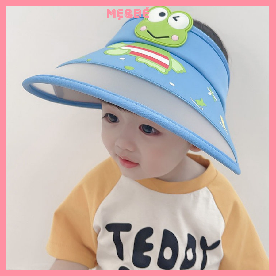 Mũ Nón Vành Đội Đầu Chống Nắng Cho Bé Kèm Quạt USB 3 Tốc Độ Thấm Hút Mồ Hôi Kiểu Hoạt Hình Dễ Thương Cute