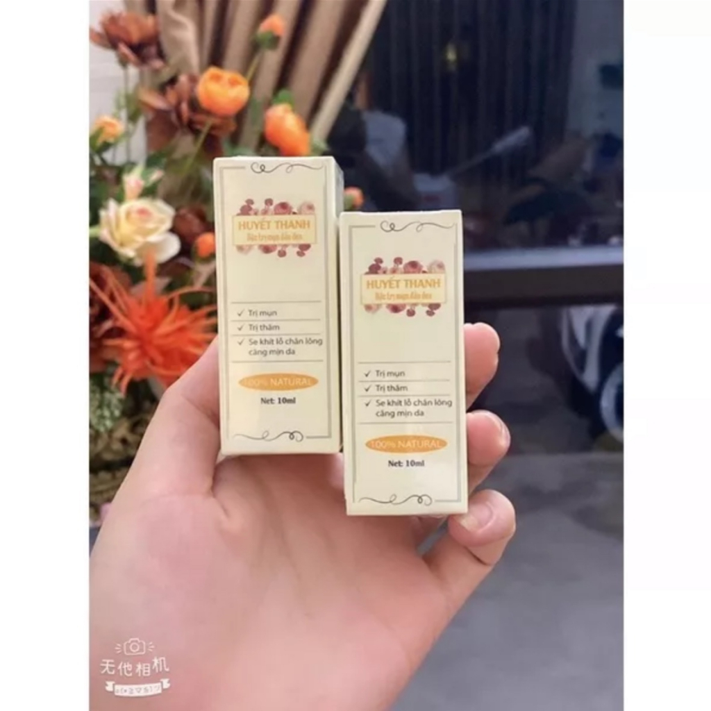 Huyết thanh đặc tri mụn đầu đen cho Spa dung tích 10ml