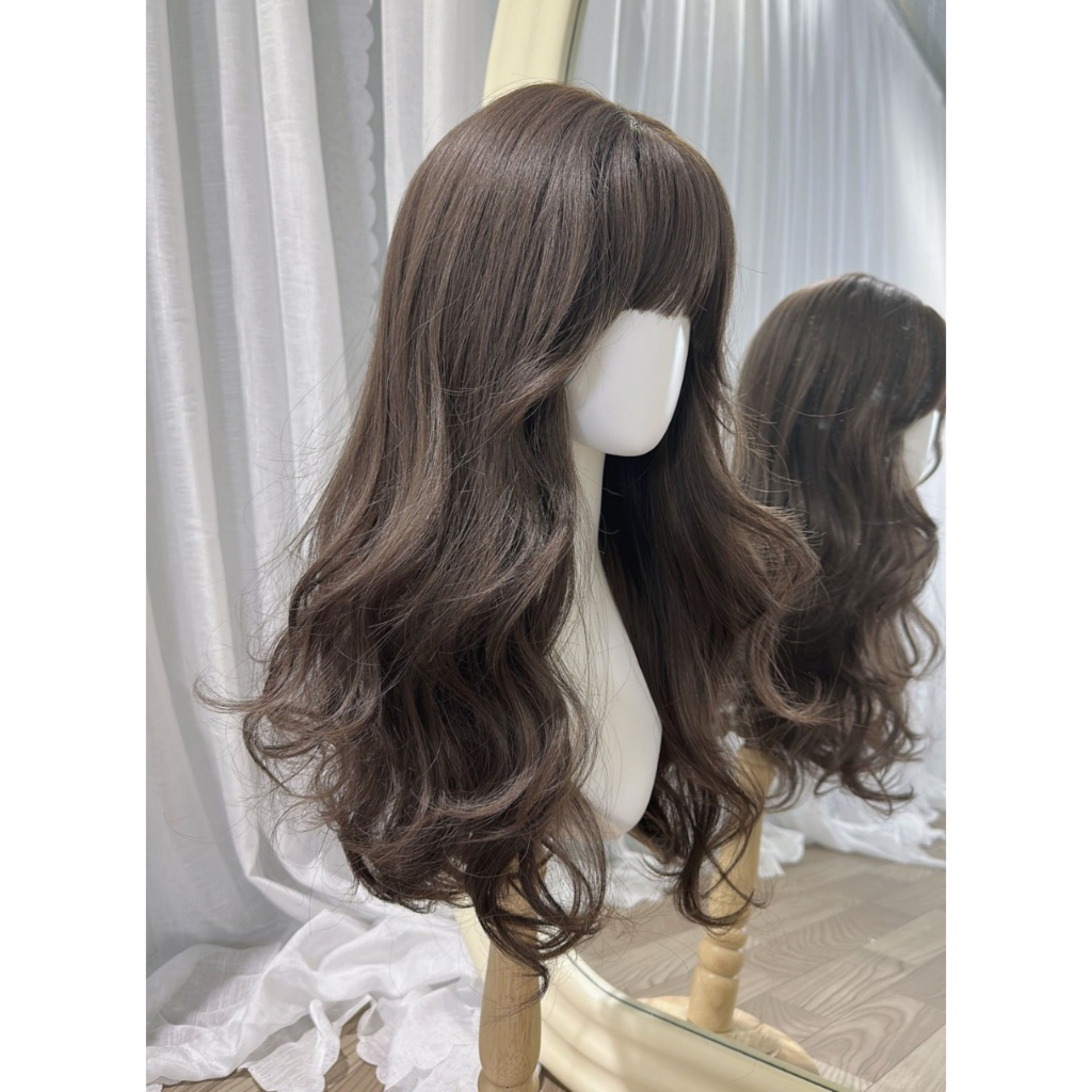 Nguyên đầu tóc giả xoăn F6003