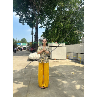 ÁO BÀ BA BÔNG LỤA MANGO