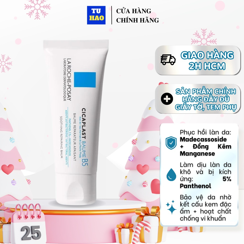 Kem Dưỡng ẩm La Roche-Posay Baume B5 . Mọi Loại Da - 40/100ml (beaute)