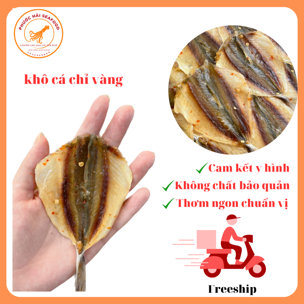 Cá Chỉ Vàng Tẩm Gia Vị Loại Ngon - Giá Dùng Thử 1 Con