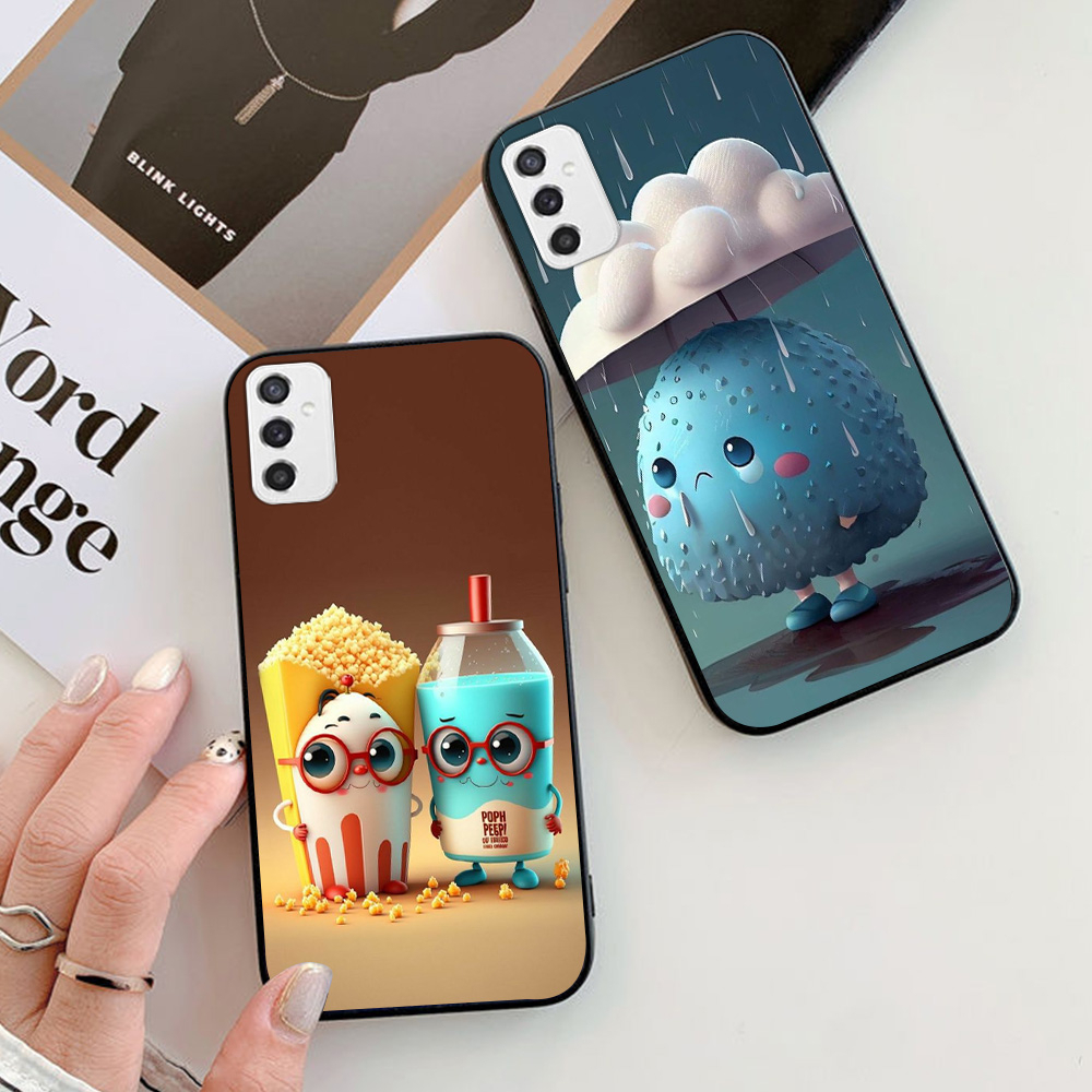 Ốp lưng Samsung m23 5g / m52 5g in hình đồ ăn cute pho mai que
