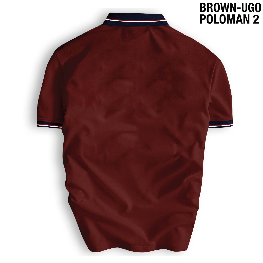 Áo thun POLOMAN 2 nam thiết kế phối cổ sang trọng, chuẩn form, thoáng mát