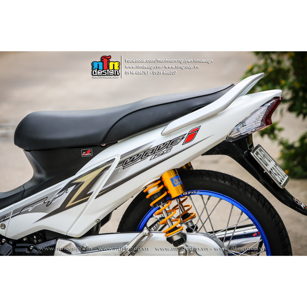 Tem Future Neo - Wave 125i mẫu N02 trắng