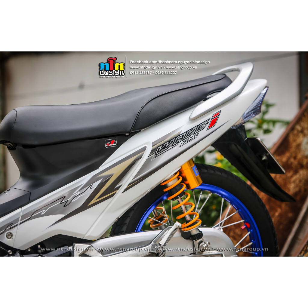 Tem Future Neo - Wave 125i mẫu N02 trắng