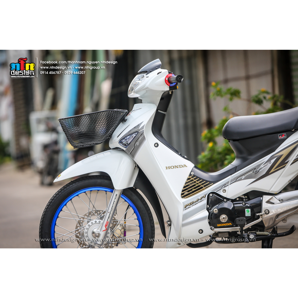 Tem Future Neo - Wave 125i mẫu N02 trắng