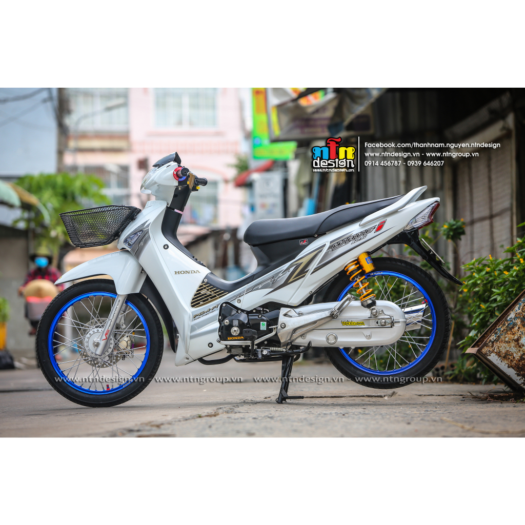 Tem Future Neo - Wave 125i mẫu N02 trắng