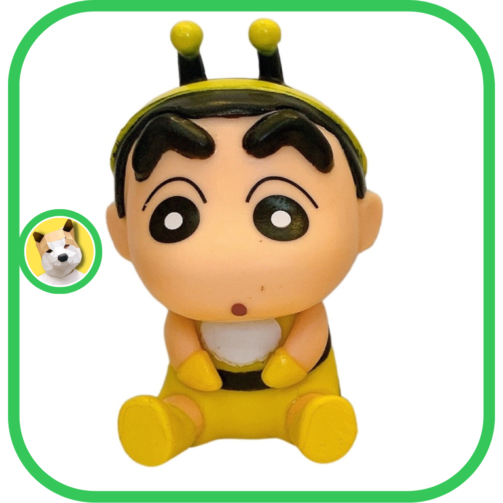 Mô hình Shin phật Cậu bé bút chì Shin Chan 5cm phật hồng buddha dễ thương Beocaz thỏ gấu panda ếch xanh ong mậ