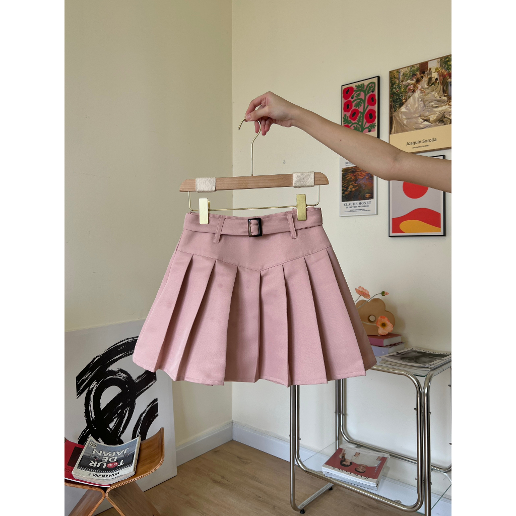 Váy nhiều ly dây đai - Tyribee Clothing