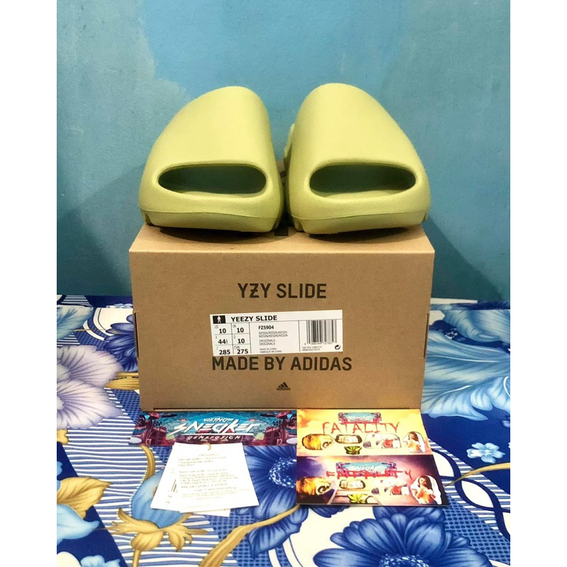 Dép adidas Yeezy Slide 'Resin' (2022) FZ5904 100% Authentic