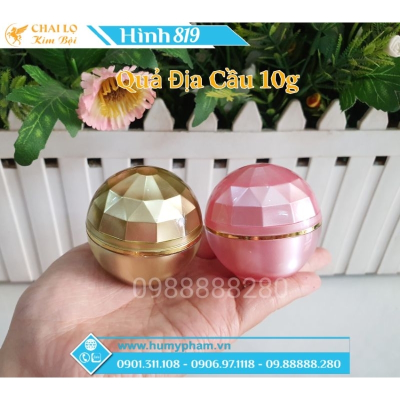 LỌ CHIẾT MỸ PHẨM - Lọ Quả Địa Cầu 10g