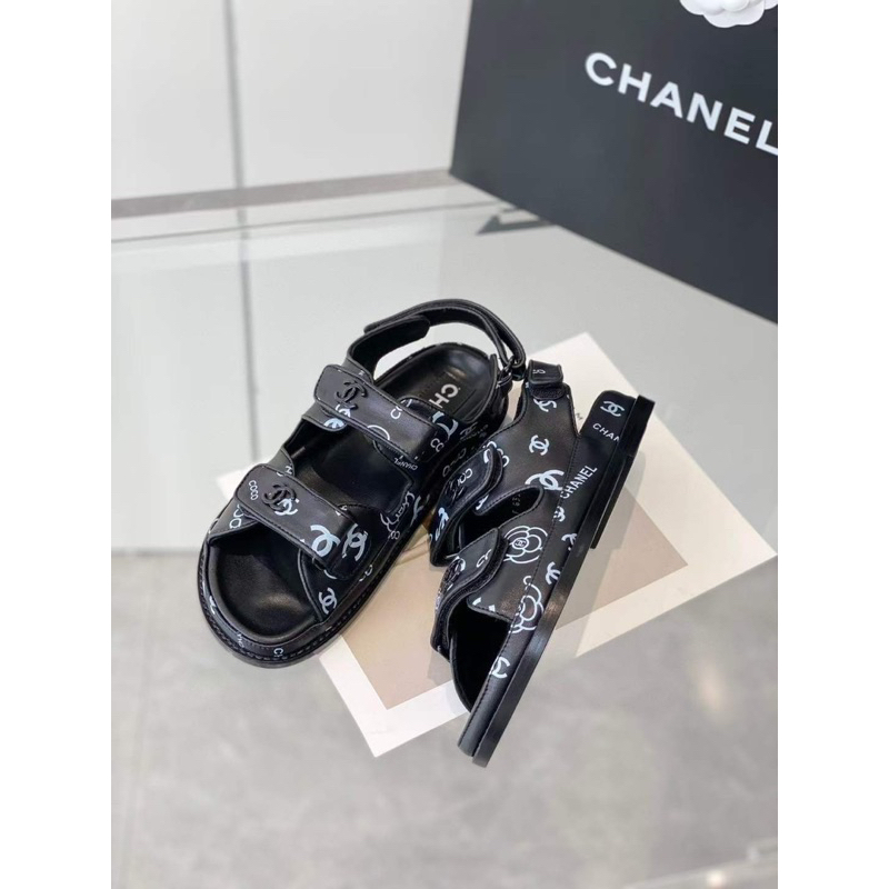 Sandal CNK quai dán ngang - Hàng QC fullbox - Kèm video thật