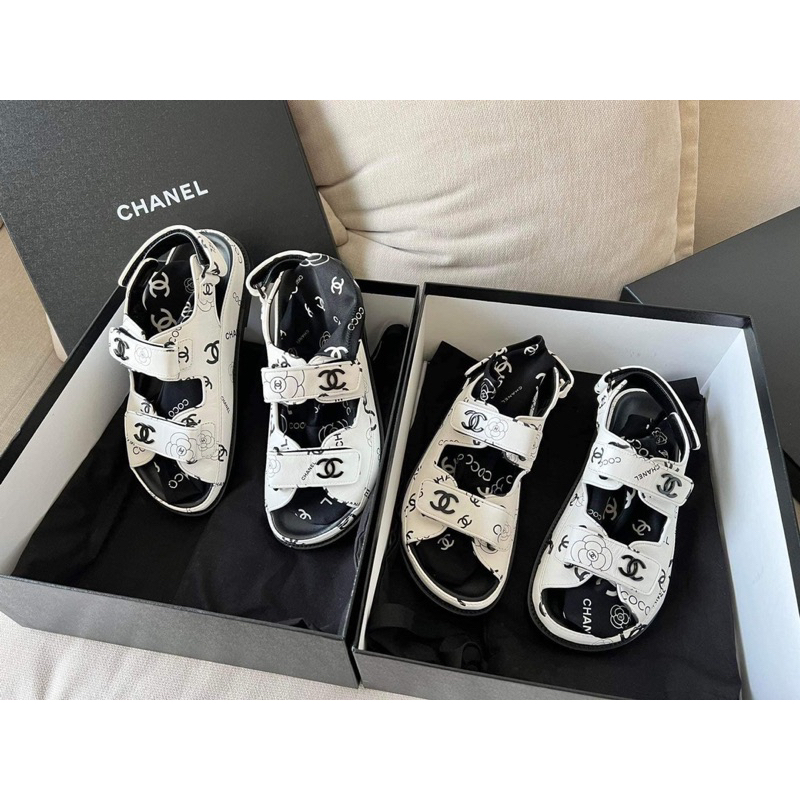 Sandal CNK quai dán ngang - Hàng QC fullbox - Kèm video thật