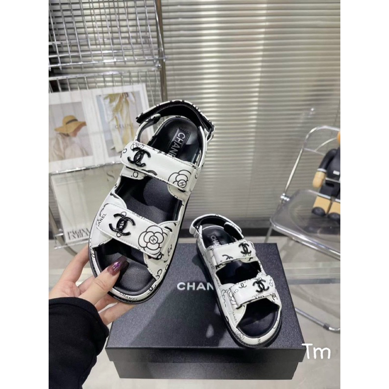 Sandal CNK quai dán ngang - Hàng QC fullbox - Kèm video thật
